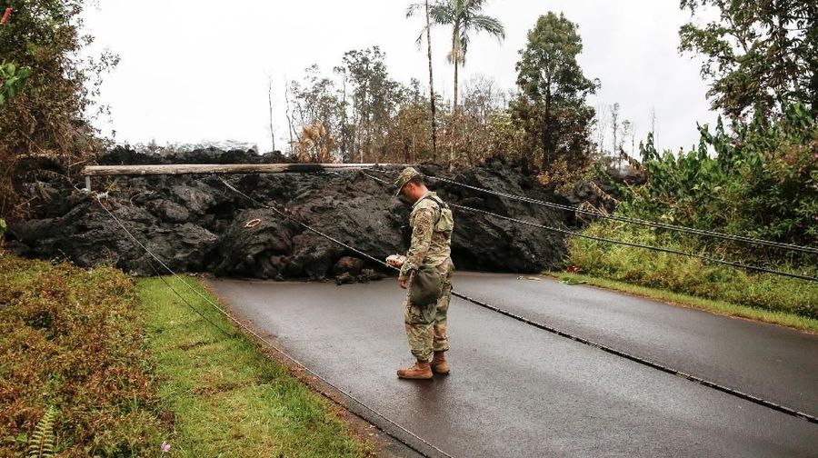 Gempa besar dan erupsi melanda Hawaii terjadi sejak Kamis (4/5) lalu.