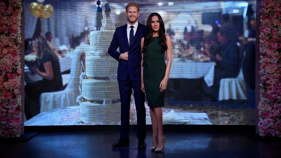 Sebuah lilin Meghan Markle diresmikan pada Rabu di museum Madame Tussauds di London, 10 hari sebelum aktris AS menikahi Pangeran Harry.