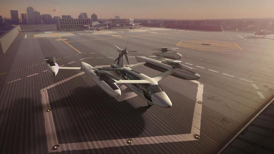 Uber akan mengkomersialkan taksi terbang tersebut pada 2023. Taksi terbang ini akan diberi nama UberAir.