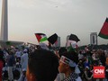 Massa Aksi Pembebasan Baitul Maqdis 115 Putihkan Monas
