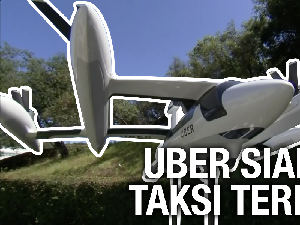VIDEO: Taksi Terbang Uber Lepas Landas Tahun 2023