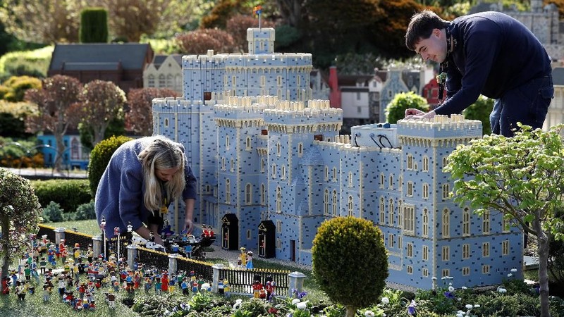 Legoland, memperkenalkan miniatur model pernikahan agung antara Pangeran Harry dengan Meghan Markle