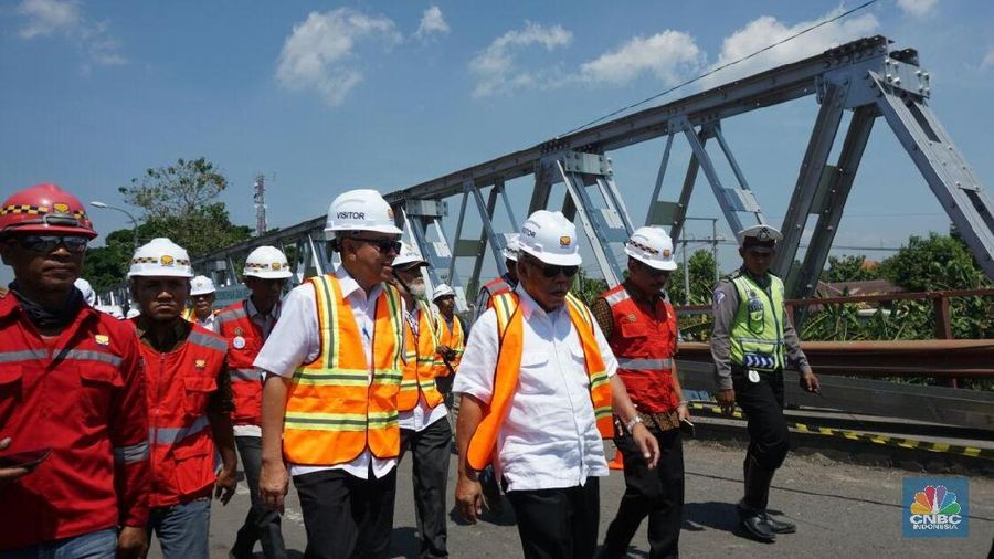 Jembatan ini dipastikan dapat kembali dilalui saat mudik Lebaran tepatnya mulai H-10 Lebaran.