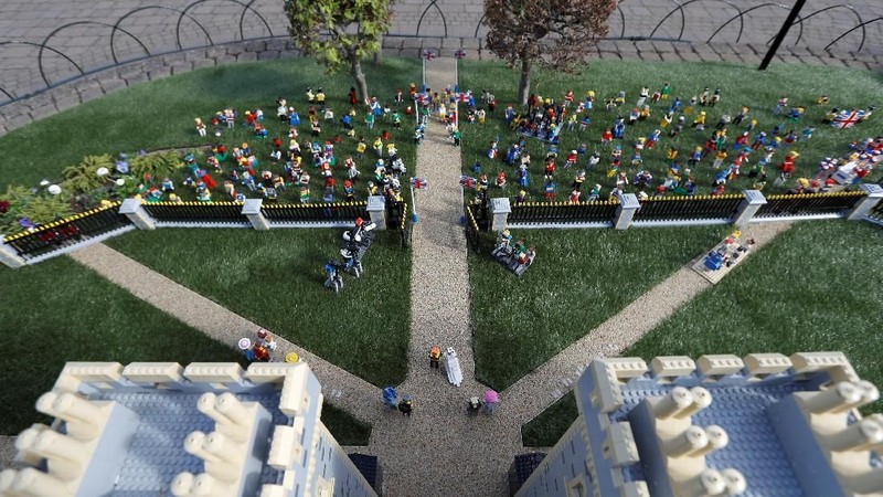 Legoland, memperkenalkan miniatur model pernikahan agung antara Pangeran Harry dengan Meghan Markle