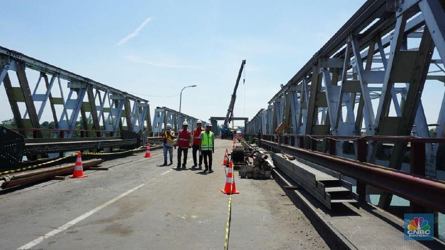 Jembatan ini dipastikan dapat kembali dilalui saat mudik Lebaran tepatnya mulai H-10 Lebaran.