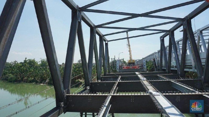 Jembatan ini dipastikan dapat kembali dilalui saat mudik Lebaran tepatnya mulai H-10 Lebaran.