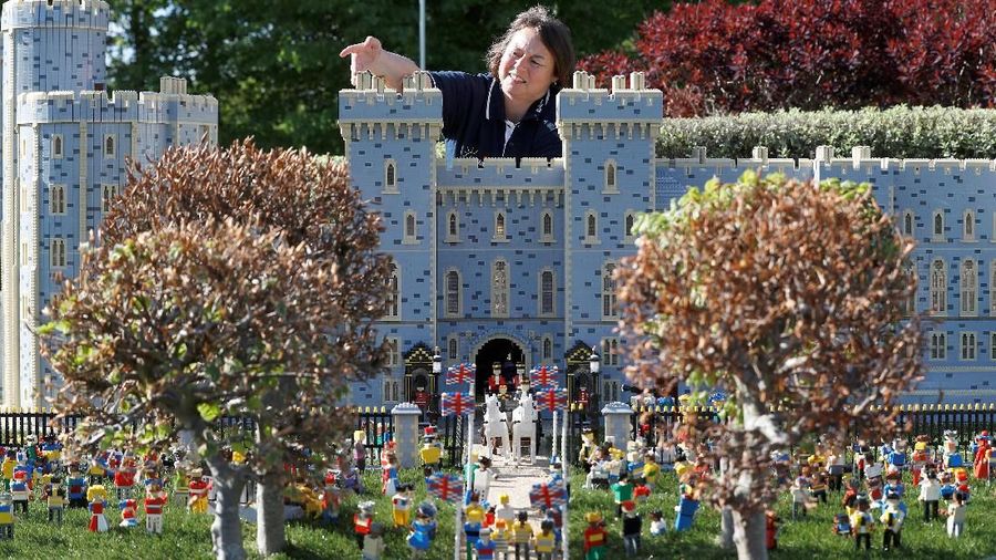 Legoland, memperkenalkan miniatur model pernikahan agung antara Pangeran Harry dengan Meghan Markle