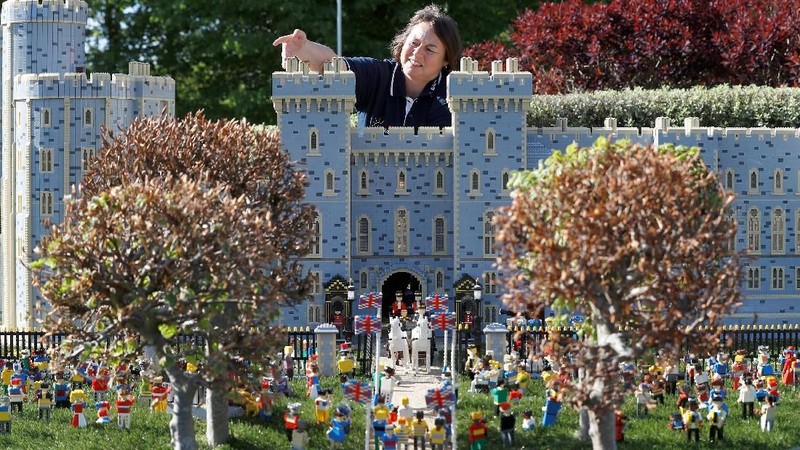 Legoland, memperkenalkan miniatur model pernikahan agung antara Pangeran Harry dengan Meghan Markle