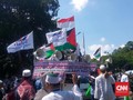 Sebagian Massa Aksi 115 Bergerak ke Kedubes AS