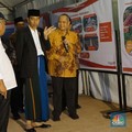 Unik! Jokowi Blusukan Ke Tol Gempol-Pasuruan Pakai Sarung