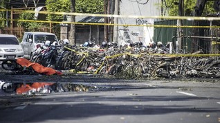 Aksi Brutal Kelompok Teror di 2018 Sasar Markas Polisi