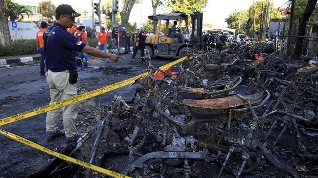 Total 25 Orang Tewas dalam Teror Bom di Surabaya dan Sidoarjo