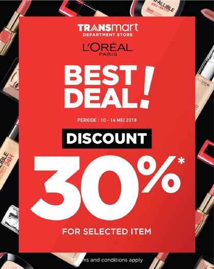 Cantik Memesona dengan Diskon Kosmetik di Transmart Cantik Memesona dengan Diskon Kosmetik di Transmart