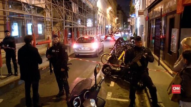Penyerang Berpisau di Paris Masuk Daftar Ekstrimis Sejak 2016