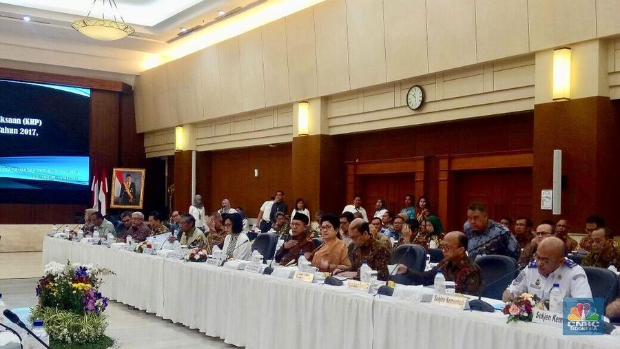 BPK mengundang sejumlah kementerian untuk memberikan tanggapan atas final Laporan Keuangan Pemerintah Pusat (LKPP) 2017