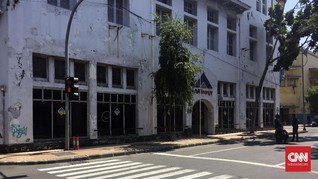 Imbas Bom, Sejumlah Gedung di Jalan Veteran Surabaya Tutup