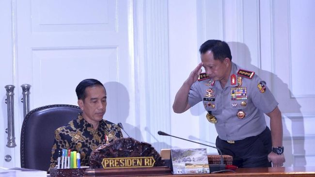 Jokowi Minta Kapolri, TNI dan BIN Jamin Keamanan Ramadan
