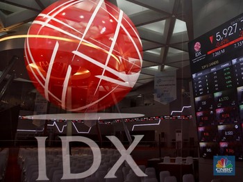 Neraca Dagang Defisit US$ 1,63 M, IHSG Makin Terperosok 1,4%