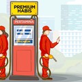 Ribuan Pom Bensin Tanpa Premium