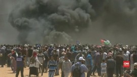 VIDEO: Demonstrasi di Gaza, Puluhan Warga Palestina Tewas