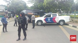 Ada Benda Mencurigakan, Tim Gegana Berjaga di Palmerah