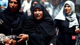 VIDEO: Pemakaman Seorang Bayi, Korban Termuda Bentrok Gaza