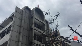 VIDEO: Suasana Tiga Gereja Usai Serangan Bom Surabaya