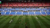 Final Liga Europa 2018 antara Atletico Madrid melawan Olympique Marseille bakal digelar di Stadion Groupama, markas Olympique Lyon, Rabu (16/5) ini. (Reuters/Peter Cziborra)