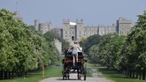 Awalnya, Kastel Windsor dirancang untuk melindungi dominasi Norman dari sekitar pinggaran London dan mengawasi posisi strategis dari Sungan Thames. (Reuters/Toby Melville)