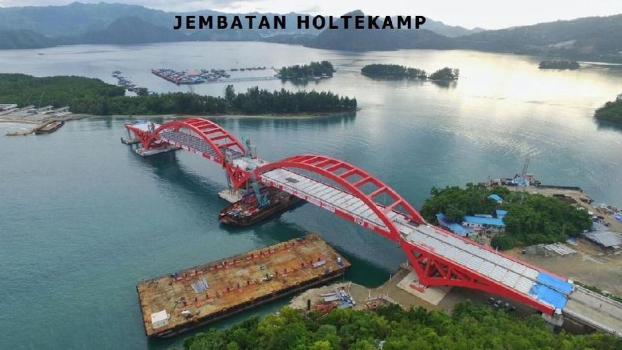 Tahun 2018, pembangunan jembatan sebanyak 174 buah dengan total panjang 13.639 meter.