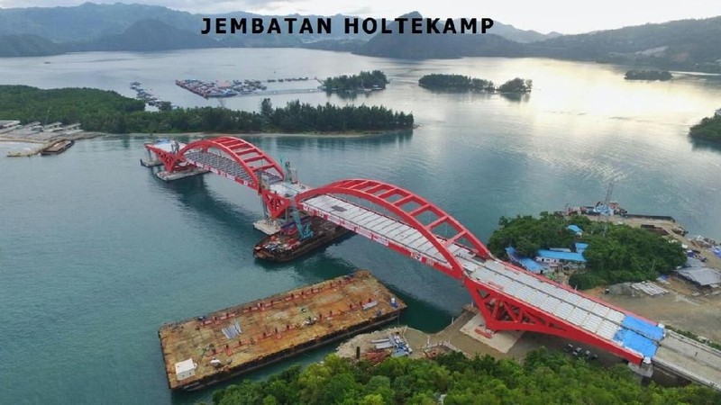 Tahun 2018, pembangunan jembatan sebanyak 174 buah dengan total panjang 13.639 meter.