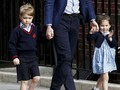 Tingkah Pangeran George-Putri Charlotte Iringi Meghan Markle