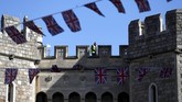 Kastel Windsor yang memiliki Kapel St George diketahui dibangun setelah peristiwa invasi Norman oleh William Sang Penakluk. (Reuters/Damir Sagolj)