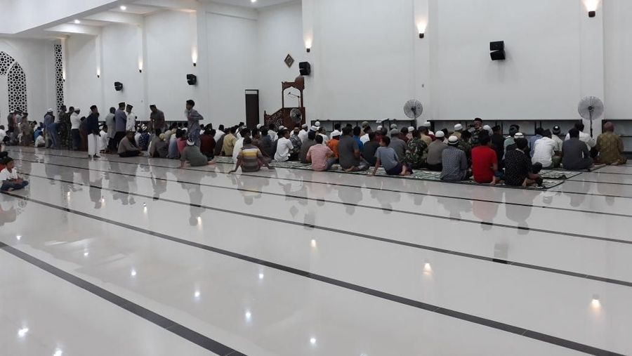 Kementerian PPUPR telah membangun kembali Masjid At-Taqarrub di Desa Keude, Kabupaten Pidie Jaya Pasca Gempa 2016
