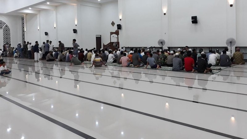 Kementerian PPUPR telah membangun kembali Masjid At-Taqarrub di Desa Keude, Kabupaten Pidie Jaya Pasca Gempa 2016