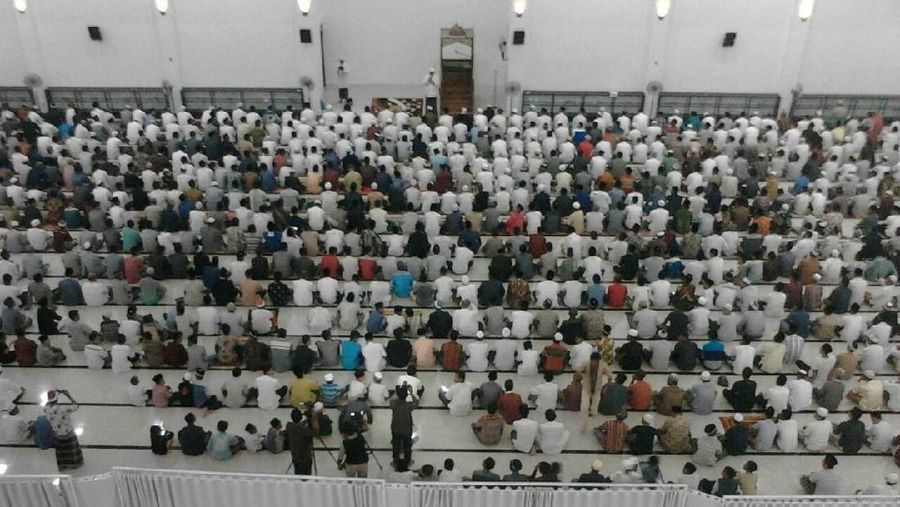 Kementerian PPUPR telah membangun kembali Masjid At-Taqarrub di Desa Keude, Kabupaten Pidie Jaya Pasca Gempa 2016