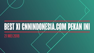 INFOGRAFIS: Best XI Pekan Terakhir Eropa