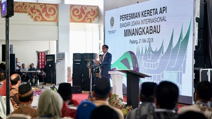 KA Bandara Minangkabau hari ini diresmikan dengan tarif Rp 5.000 hingga Rp 10.000