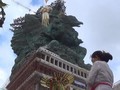 VIDEO: Mahkota Emas Hiasi Patung GWK di Bali