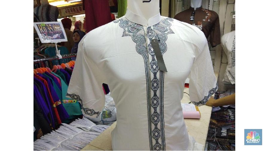 baju koko black panther. (CNBC Indonesia/Ratelia Nabila)