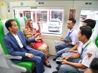 Melihat Kereta Bandara Minangkabau yang Tarifnya Termurah