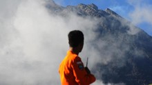 FOTO: Waspada di Kaki Gunung Merapi