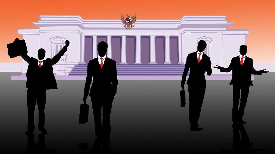 menteri Soeharto mundur