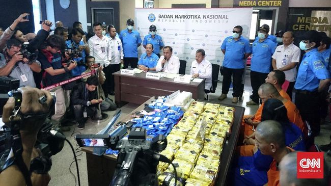 BNN Sita 37,9 Kg Sabu dan 9.900 Ekstasi di Aceh dan Pekanbaru