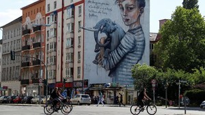 FOTO: 'Berlin Mural Fest 2018' Sulap Ibu Kota Jerman