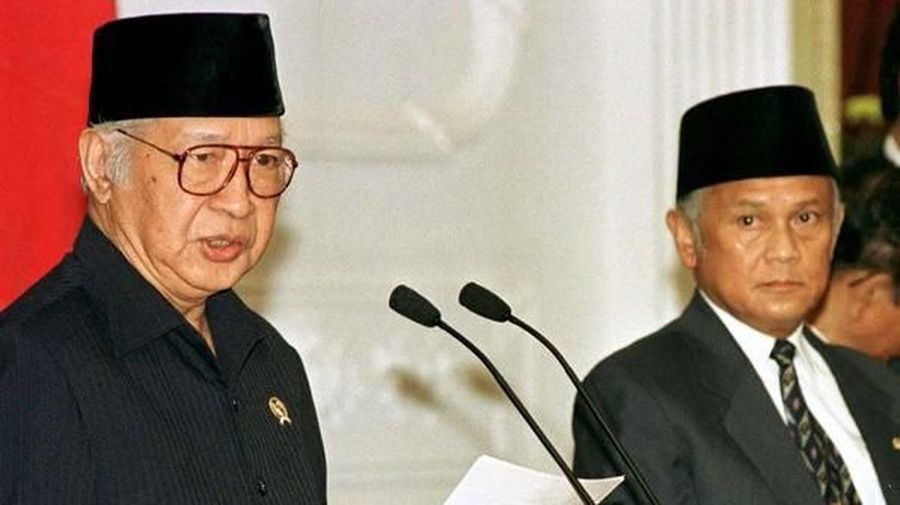 soeharto 20 mei 1998 (dok. Reuters)