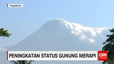 Meski Status Waspada, Gunung Merapi Terpantau Tenang