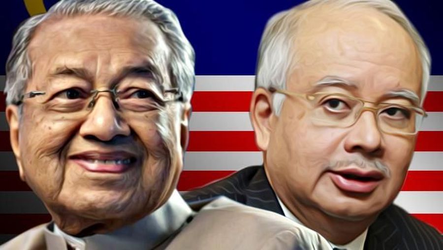 PM Malaysia Mahathir Mohamad membatalkan proyek kereta cepat Malaysia - Singapura.
