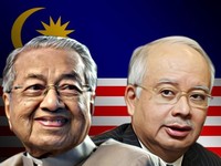 Najib Melawan, Serang Mahathir Soal Kereta Cepat Malaysia