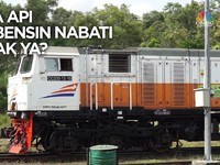 VIDEO: Kereta Pakai Bensin Nabati, Bisa Gak Ya?